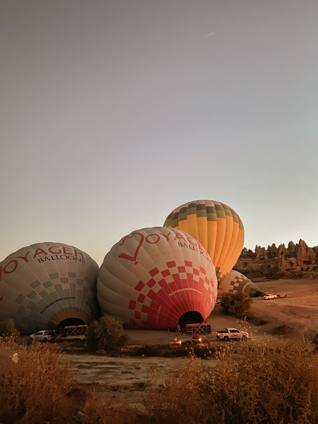 Hot air balloon ride over the desert: A truly unforgettable experience
