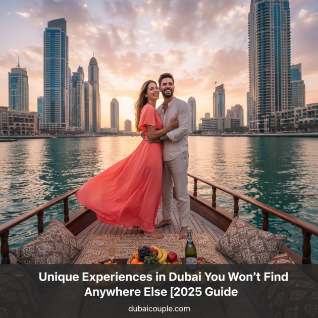 Unique Experiences in Dubai You Won’t Find Anywhere Else [2025 Guide] - dubaicouple.com