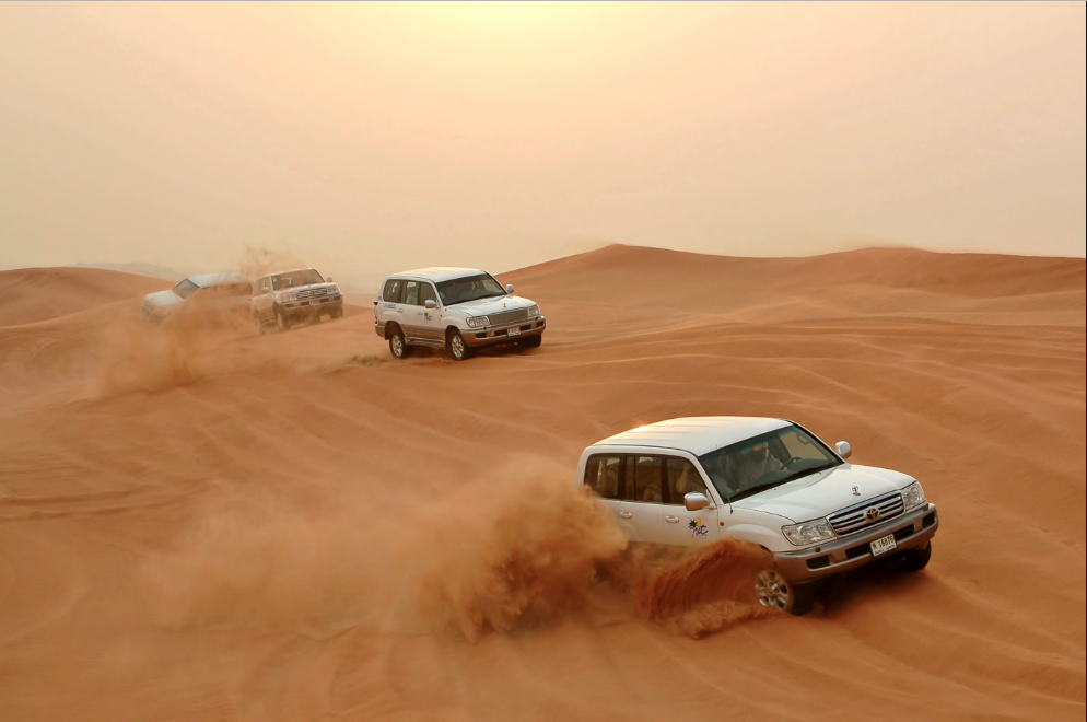 Dune bashing in Dubai: An adrenaline-pumping experience